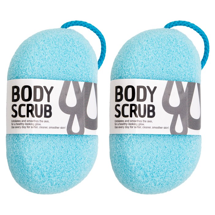 퓨어레인 바디스크럽 샤워스폰지 소프트