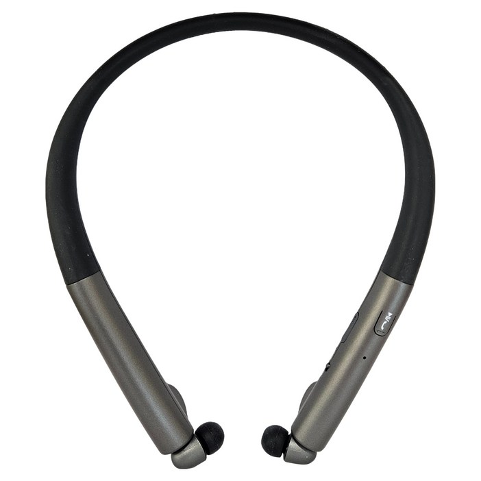 블루선 넥밴드 블루투스 이어폰, BLS3800, Black