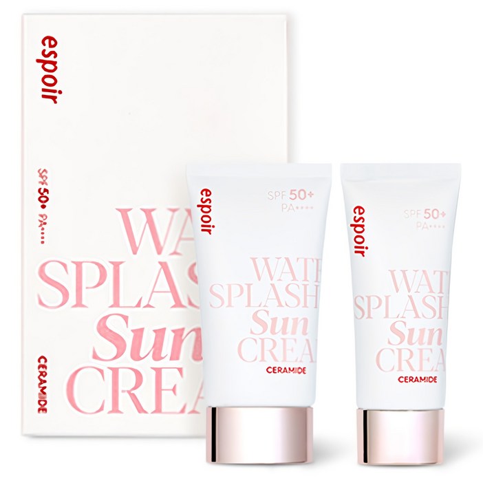 에스쁘아 워터 스플래쉬 선크림 세라마이드 SPF50+ PA++++ 60ml+30ml, 1개