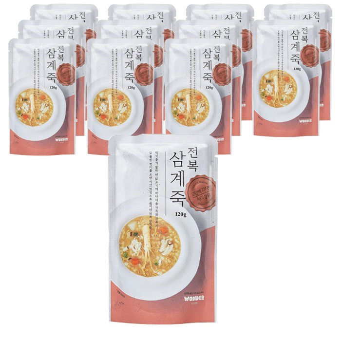 원더푸드 반려동물용 죽 120g