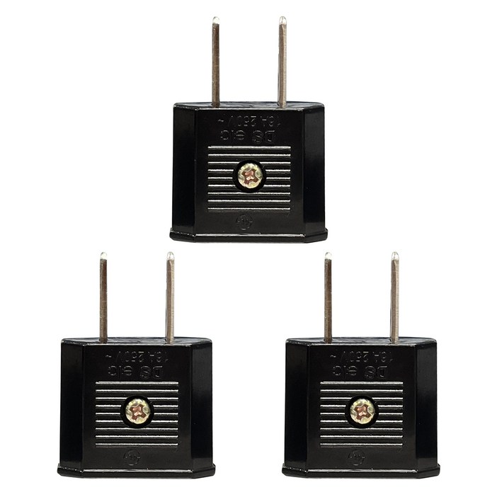 홈플래닛 국내생산 220V 변환 110V 플러그 여행용 어댑터 나사형