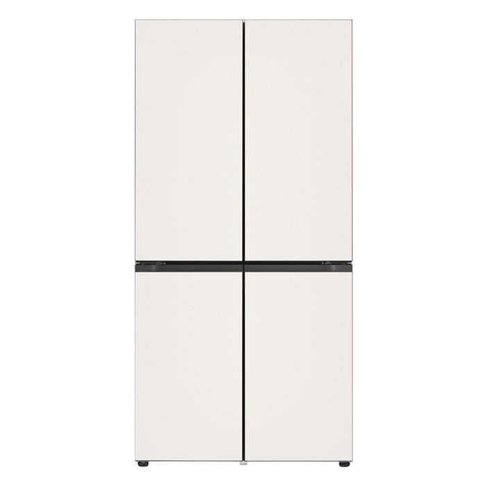 LG전자 디오스 오브제컬렉션 613L 상냉장 하냉동 4도어 냉장고 Fit & Max 방문설치