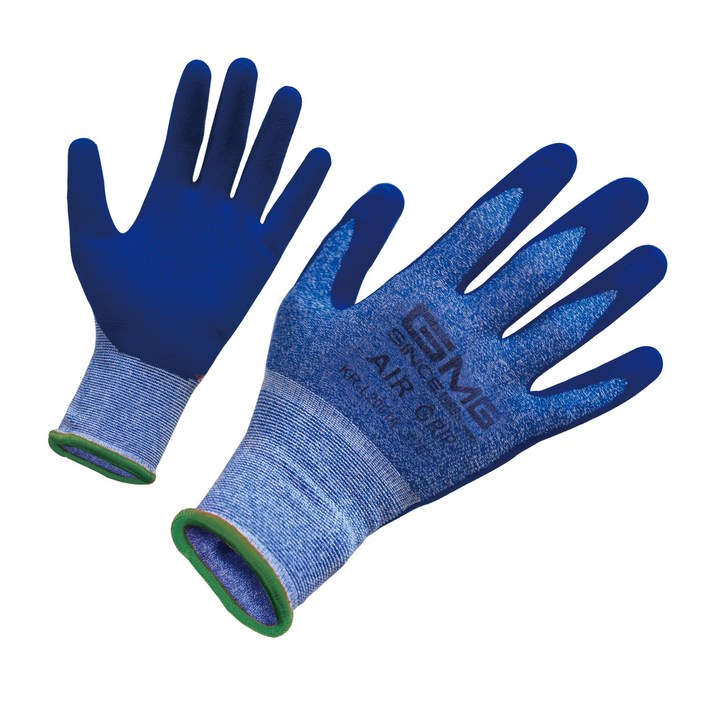 지엠지 에어그립 작업 코팅 장갑 양손착용 M L2001A