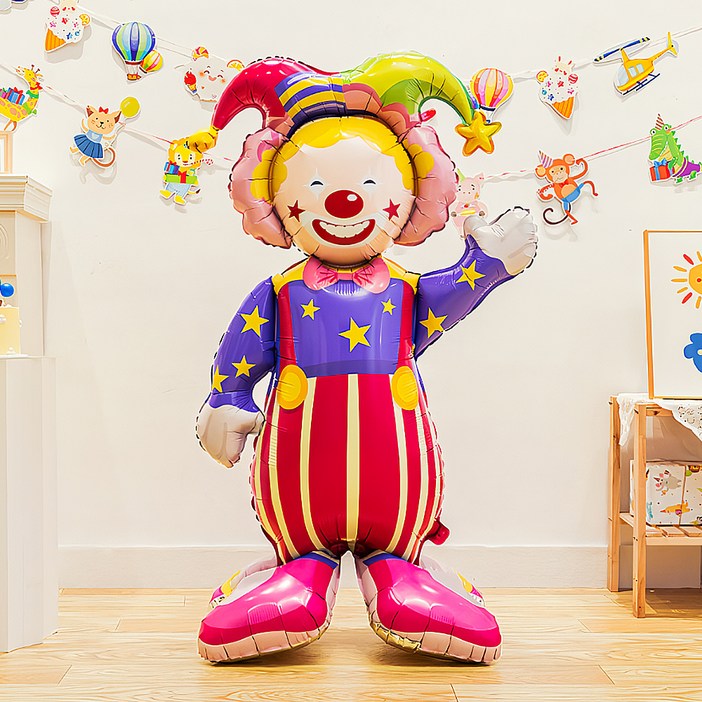 파티쇼 스탠드 은박 풍선 삐에로 초대형