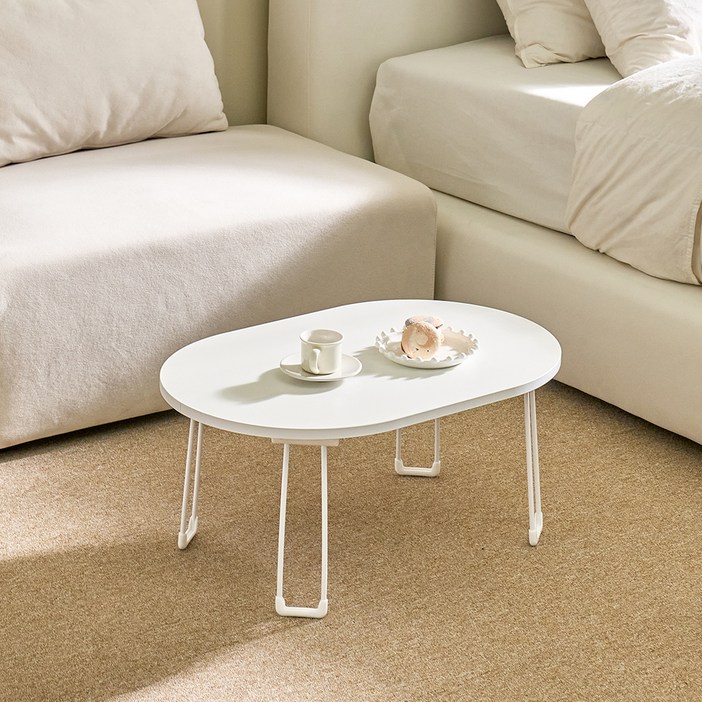 아이캔컴퍼니 국내생산 올리브 600 LPM 접이식테이블