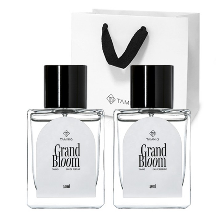 탐니크 오드퍼퓸 그랑 블룸 2p  쇼핑백, 50ml, 2개