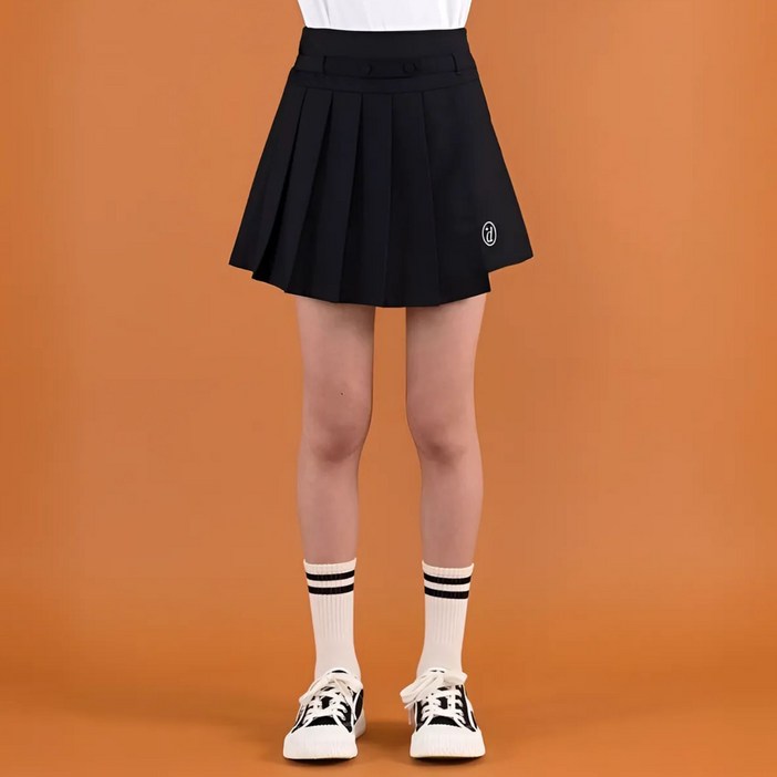 디디오 아이러브제이 초중생 하쉬 플리츠 스커트팬츠
