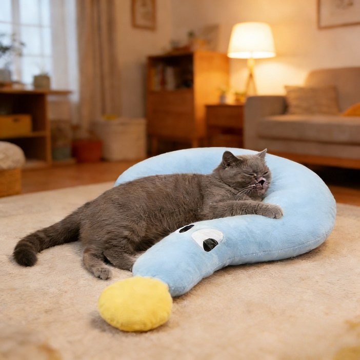 쬬린 반려동물 소프트 바디필로우 쿠션