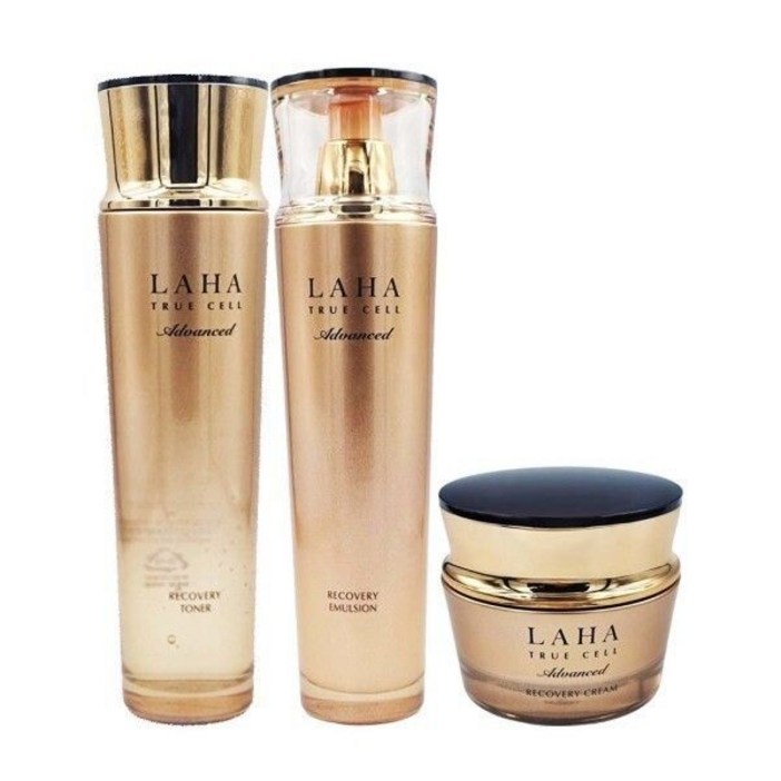 이자녹스 라하 트루셀어드밴스드 리커버리 3종 기초화장품세트 여성선물