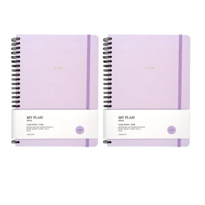핑크풋 7000마이플랜 스프링 다이어리