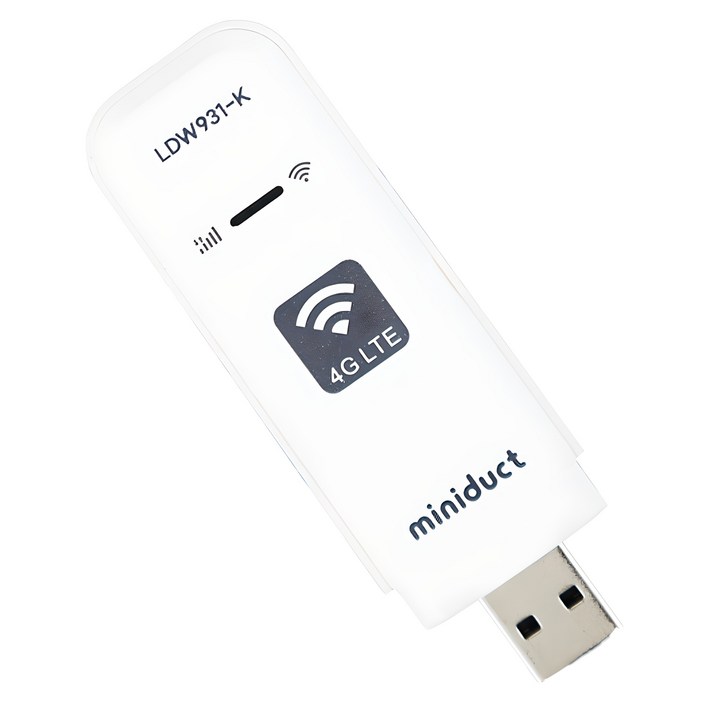 미니덕트 LTE 라우터 휴대용 무선 유심 와이파이 공유기, LDW931K, 1개