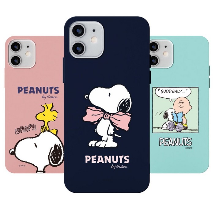 스누피 친구들 시즌1 소프트 젤리 케이스 갤럭시 S24 플러스 울트라