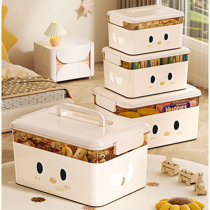 KDNC 대용량 다기능 강화형 생활 정리함, 1개, 그림