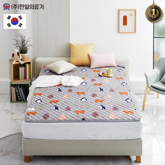 <한일의료기 프리미엄> 안심 국내생산 1인용, 2~3인용 전기요