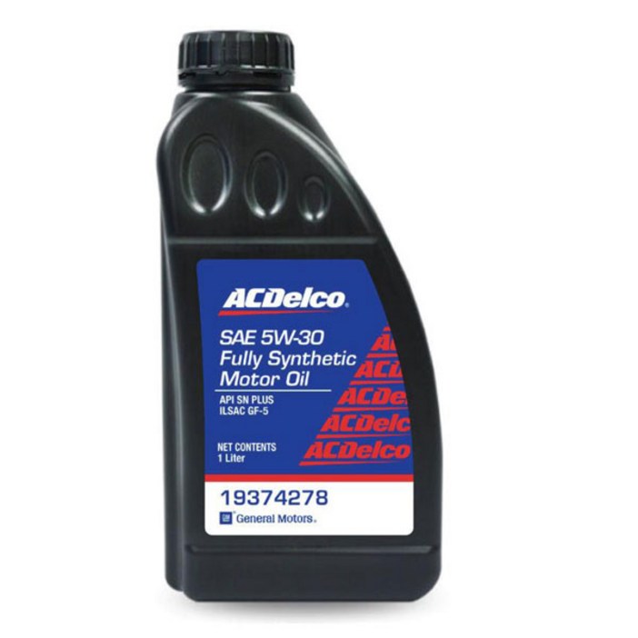 ACDelco 에이씨델코 오피러스프리미엄 GH 2.7 MPI 06년- 가솔린 엔진오일 합성유 5W30 5L, 5개, 5w30, 1L