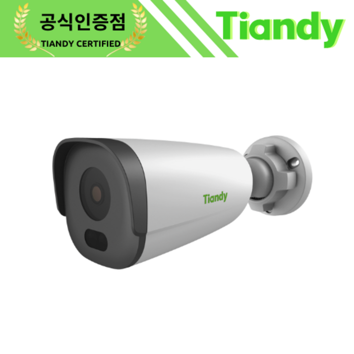 Tiandy 티앤디 TCC32GS 야간 컬러 IR 200만화소 실외 뷸렛 외부 야외 2MP IP카메라 CCTV 스타라이트
