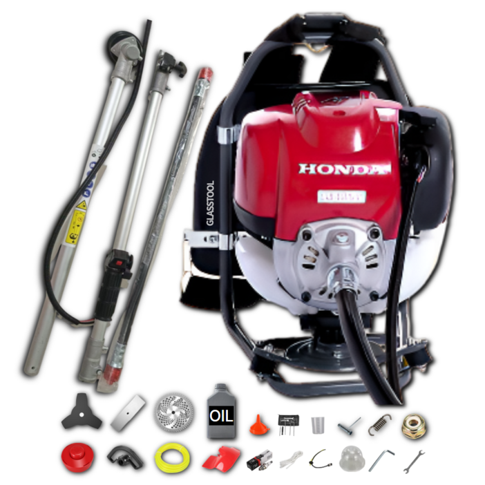 그래스툴 혼다 예초기 4싸이클 GX50 엔진 4행정 2단 분리 샤프트 가솔린 예초 예취기 잔디깍기 관리기 줄날 벌초