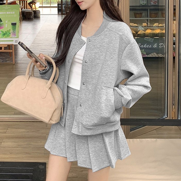 대박난박양 블루종미니 스커트 SET 대박난박양 블루종미니 스커트 SET