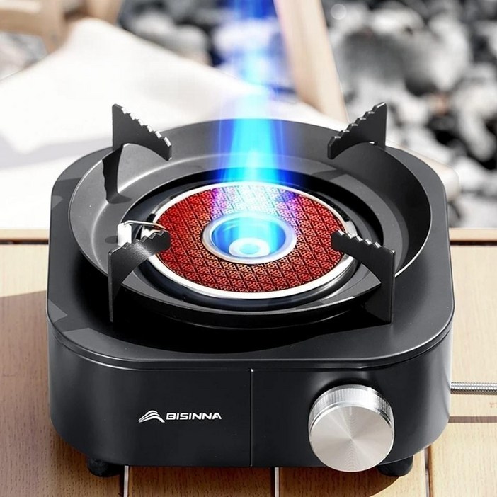 캠핑용 BISINNA 4000W 고출력 적외선 스토브 휴대용 분할형