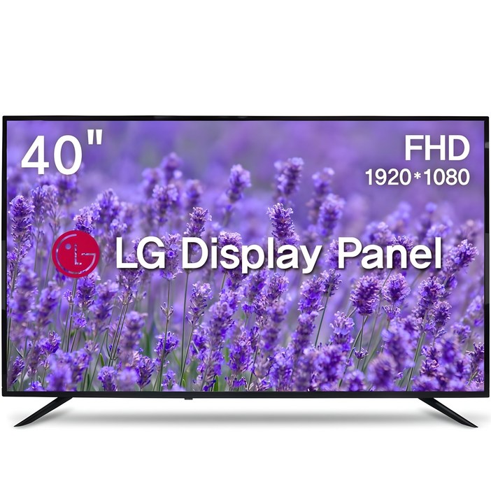 위드라이프 40인치 FHD TV IPS대기업정품패널 고화질티비, 고객직접설치, 스탠드형, 40F, 101cm40인치