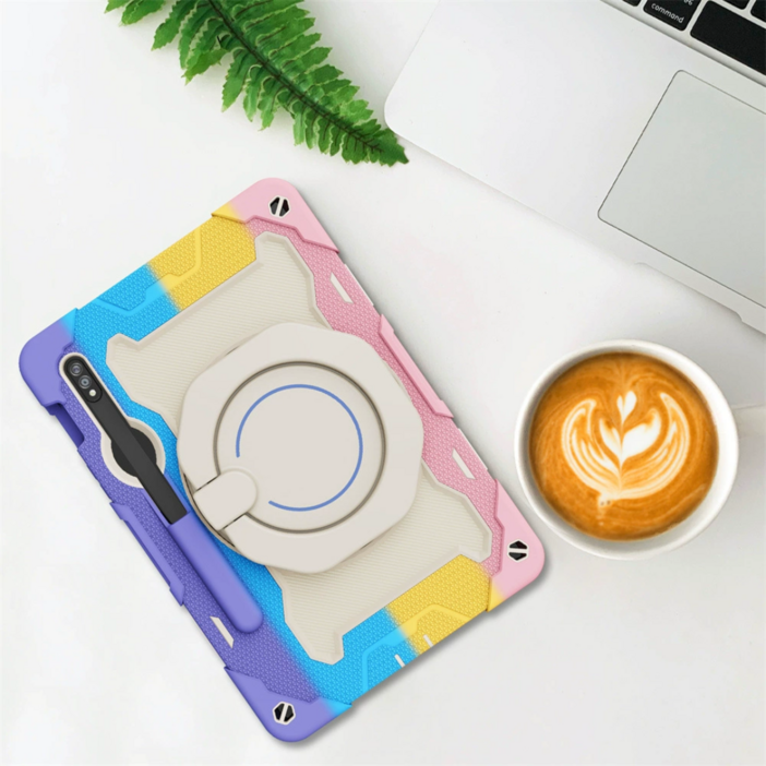 아이패드 케이스 360레인보우쉴드, 코튼캔디 블루, 1개