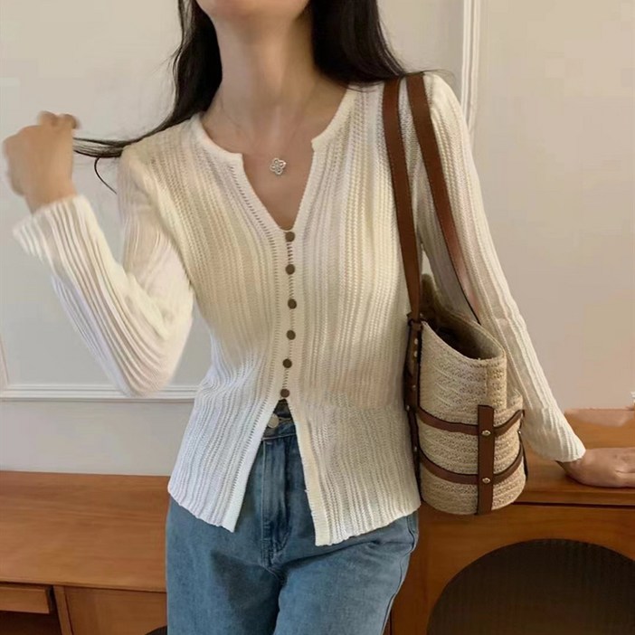 봄 여성 신상 상의 시현 슬림 상의