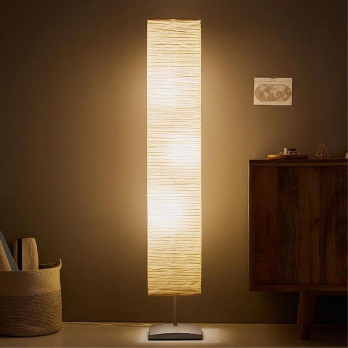 MRB 가구 한지 기둥 장스탠드 플로어램프 취침등 무드조명 조명