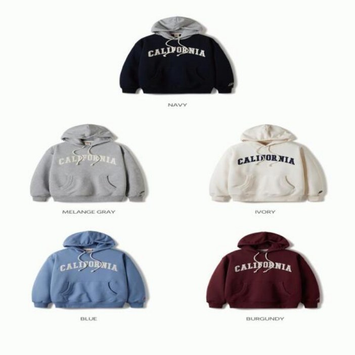 후아유  공용 캠퍼스 레터링 후드티  Campus Lettering Sweatshirt WHMHE4911U