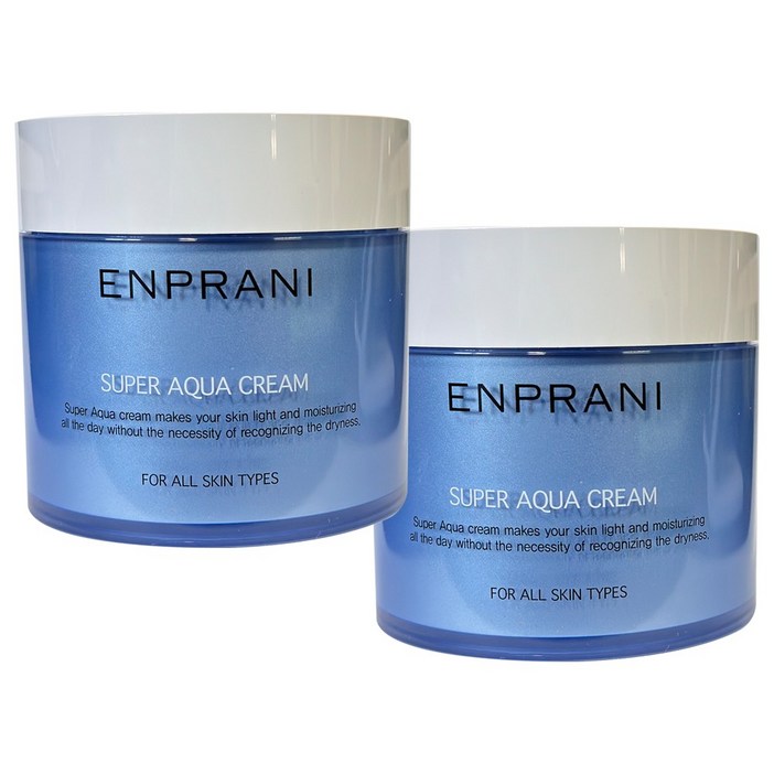 2개엔프라니 수퍼 아쿠아 크림200ml, 0.2L, 2개