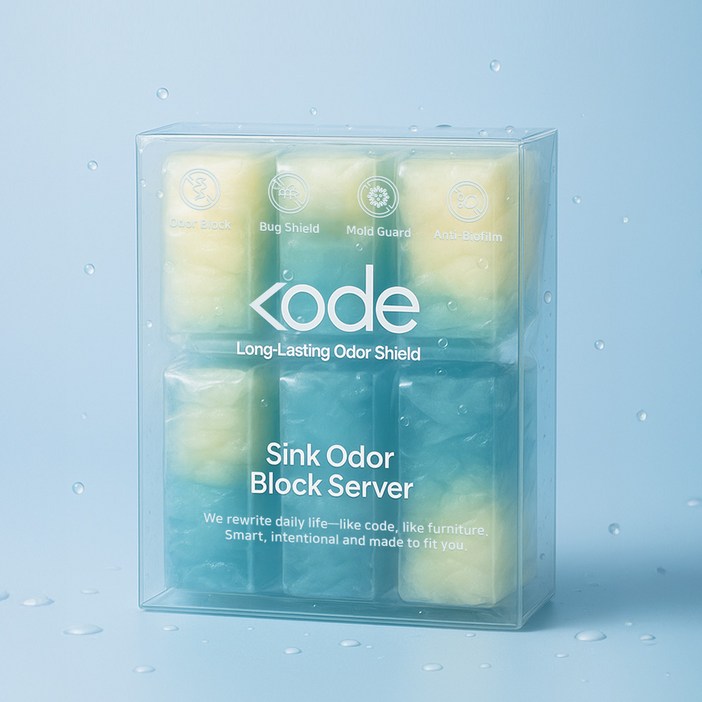 코드니처 하수구 악취 세정서버 배수구 클리너