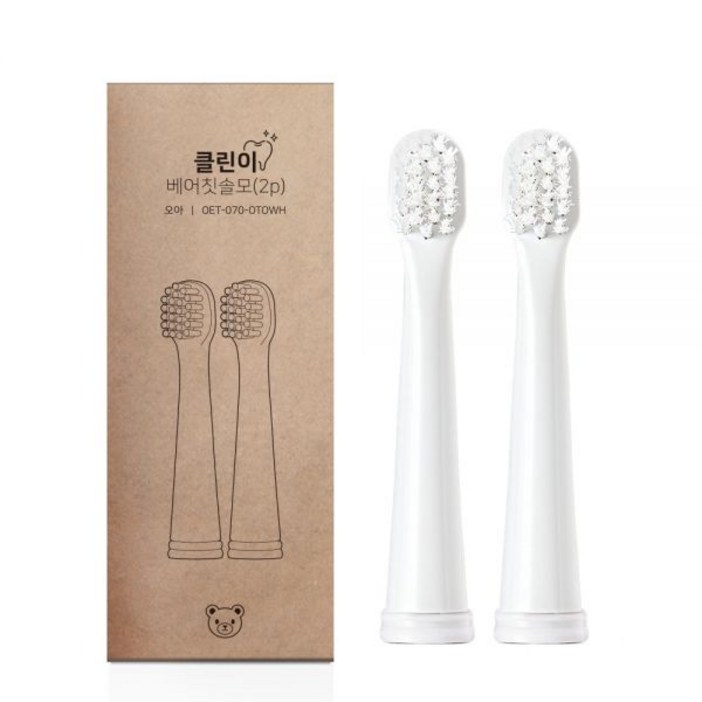 오아 클린이베어 핑크퐁 호환 리필 칫솔모 2P