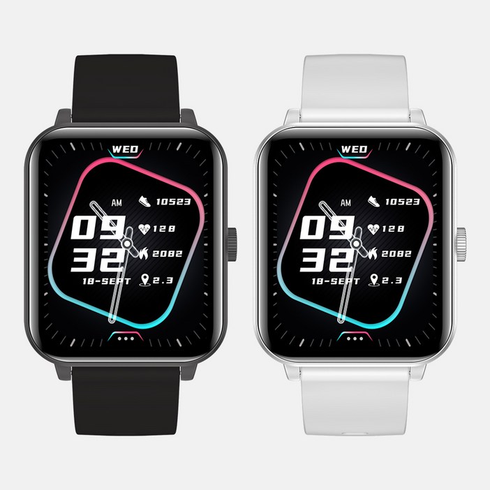 디즈먼트 스마트워치 DizSW01, GPS  블루투스, 5cm, 실버