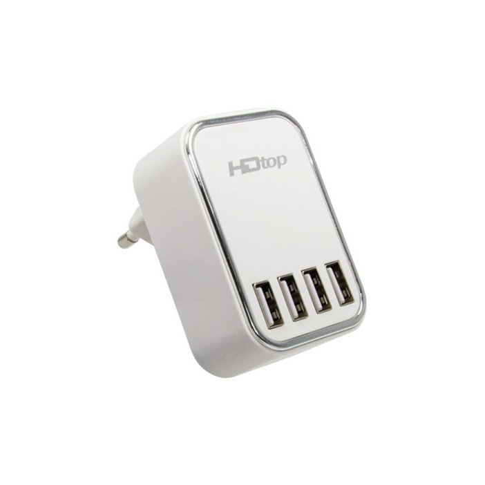 에이치디탑 1포트 DC 5V 1A USB 충전 어댑터 HT5V01, 1개