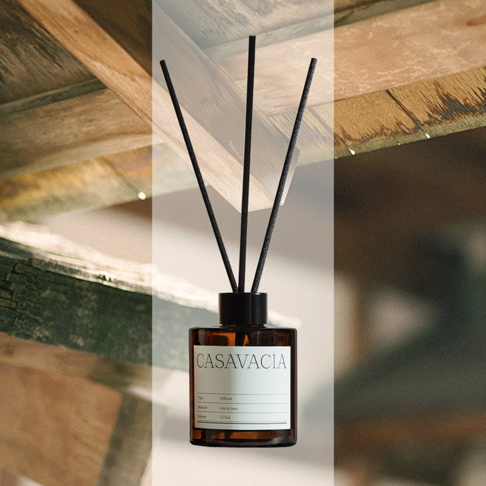 카사바시아 호텔 고급 디퓨저 방향제, 1개, 125ml, 탐다오