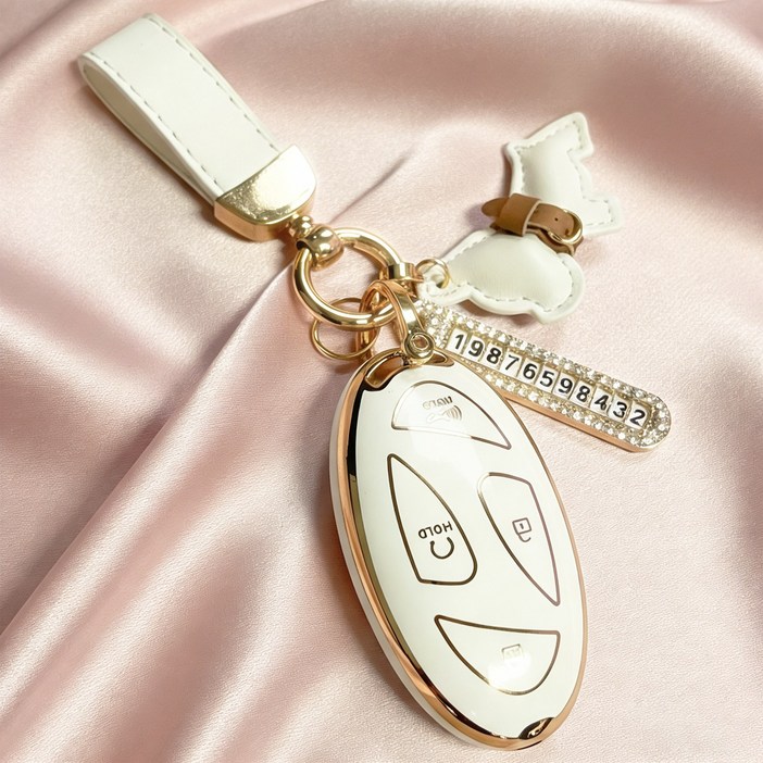 CIVILEE 11 차키 케이스 TPU 차키링 고급차키홀더번호판세트