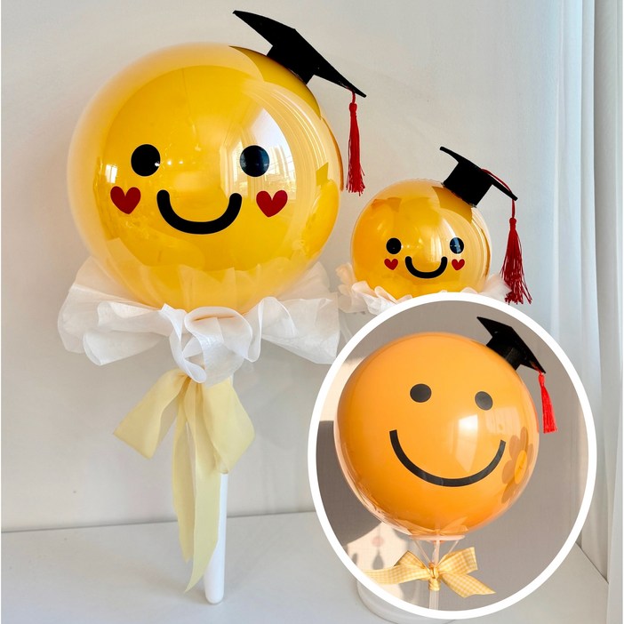오후3시 당일발송 완제품  졸업풍선 학사모풍선 졸업꽃다발 졸업