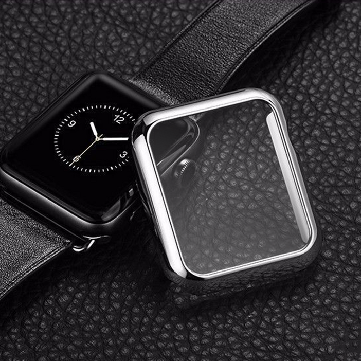 애플워치 호환 40mm 소프트 메탈 풀커버 케이스