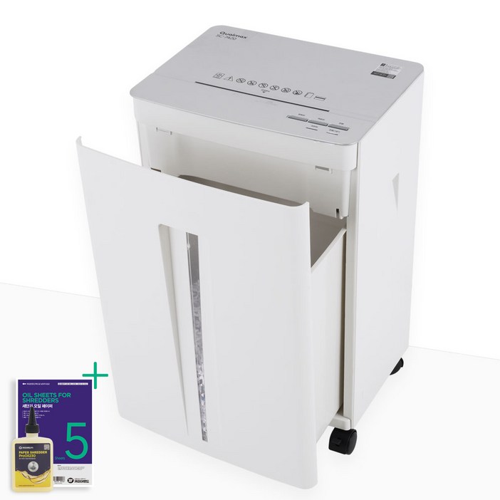 카피어랜드 퀄맥스 오토 문서 세단기 대형 30L 20매 SC7420오일오일페이퍼5매, 단품