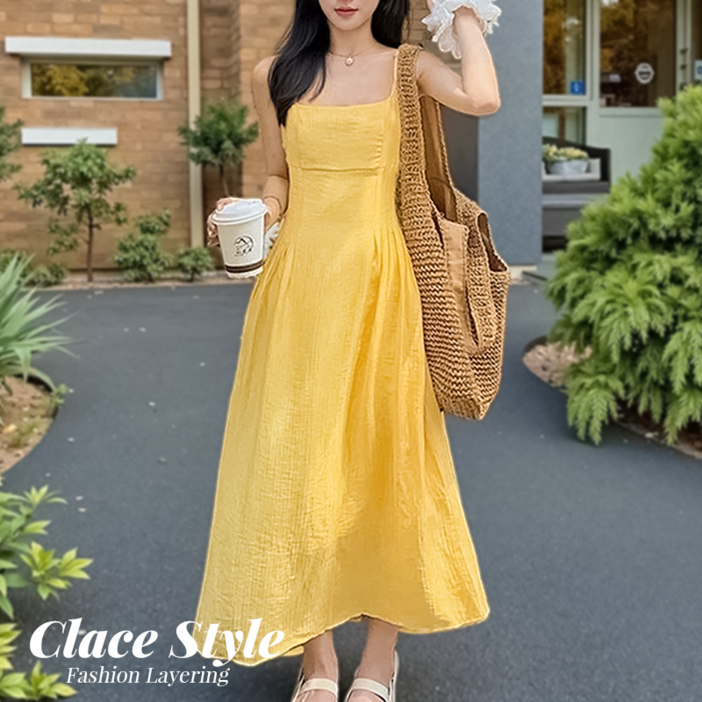 클레이스 프리지아 민소매 원피스