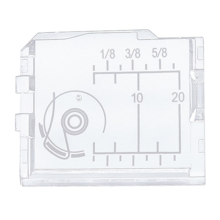 재봉 미싱  투명 플라스틱 보빈 후크 커버 플레이트 슬라이드 750036001 Janome Viking Husqvarna 재봉틀 액세서리