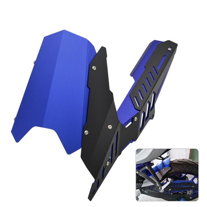 야마하 Yamaha YZF R3 R25 MT-03 튜닝호환 체인커버 리어펜더 머드가드