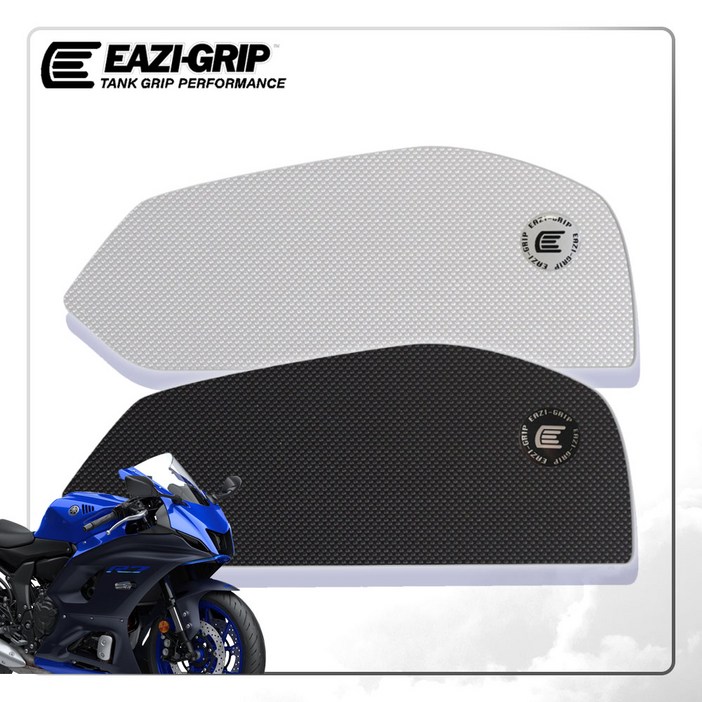 2022 야마하 R7 라이더 필수 니그립패드 블랙 투명 이지그립 탱크패드