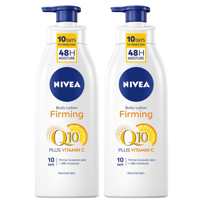니베아 Q10 화이트 바디로션, 2개, 400ml