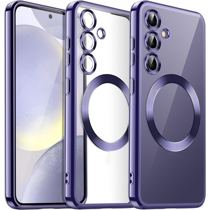 헤미션 S24플러스울트라 카메라 보호 맥세이프 케이스 렌즈 완전보호 MGC01