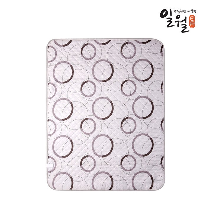 일월 동그라미 워셔블 전기매트