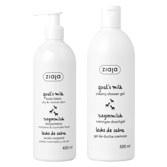 지아자 산양유 바디로션 400ml + 산양유 바디워시 500ml, 1개, 900ml