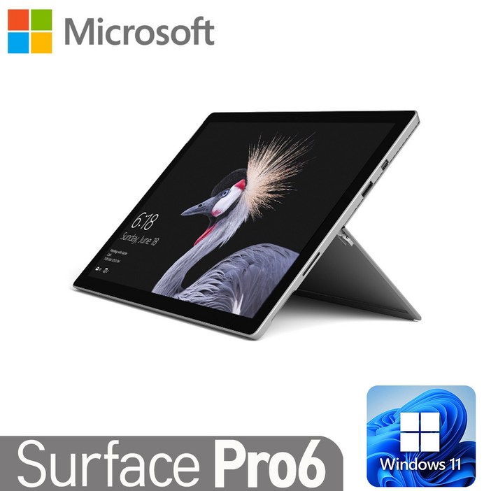[MS서피스 Pro6] Surface Pro6 리퍼 서피스 프로6 윈도우11 인텔 8세대 i5-8350 8G SSD256G 12.3인치, 회색, Pro6, 코어i5, 256GB, 8GB, WIN11 Pro