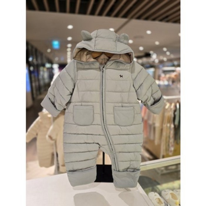 블루독베이비 25 FW민트윔라이트 패딩우주복45A1960302출산 백일 돌 선물 조카 아가옷 유아 경량 45 181719