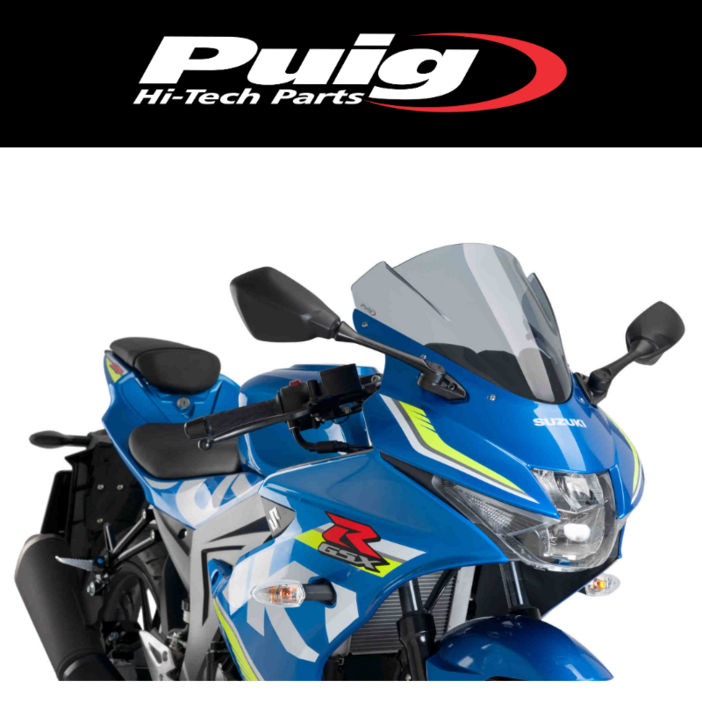 PUIG 9721 SUZUKI GSXR125 17 Z레이싱 스크린 9721 퓨익 스즈키 GSXR125 윈드스크린