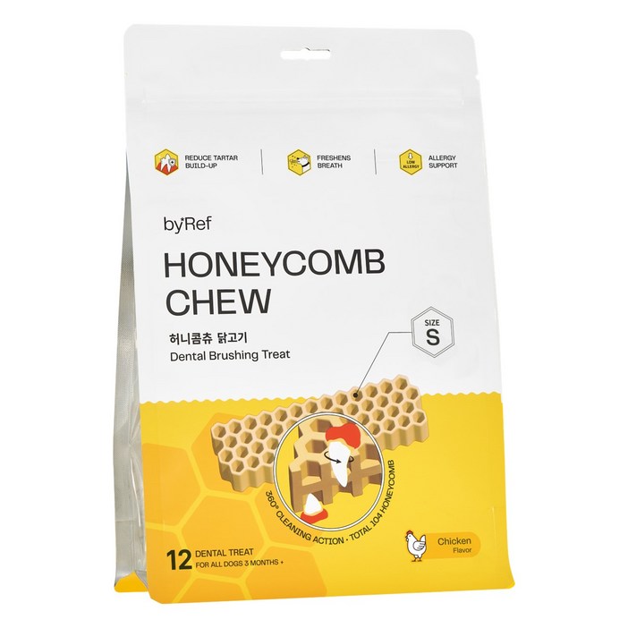 바이레프 강아지 허니콤츄 덴탈껌